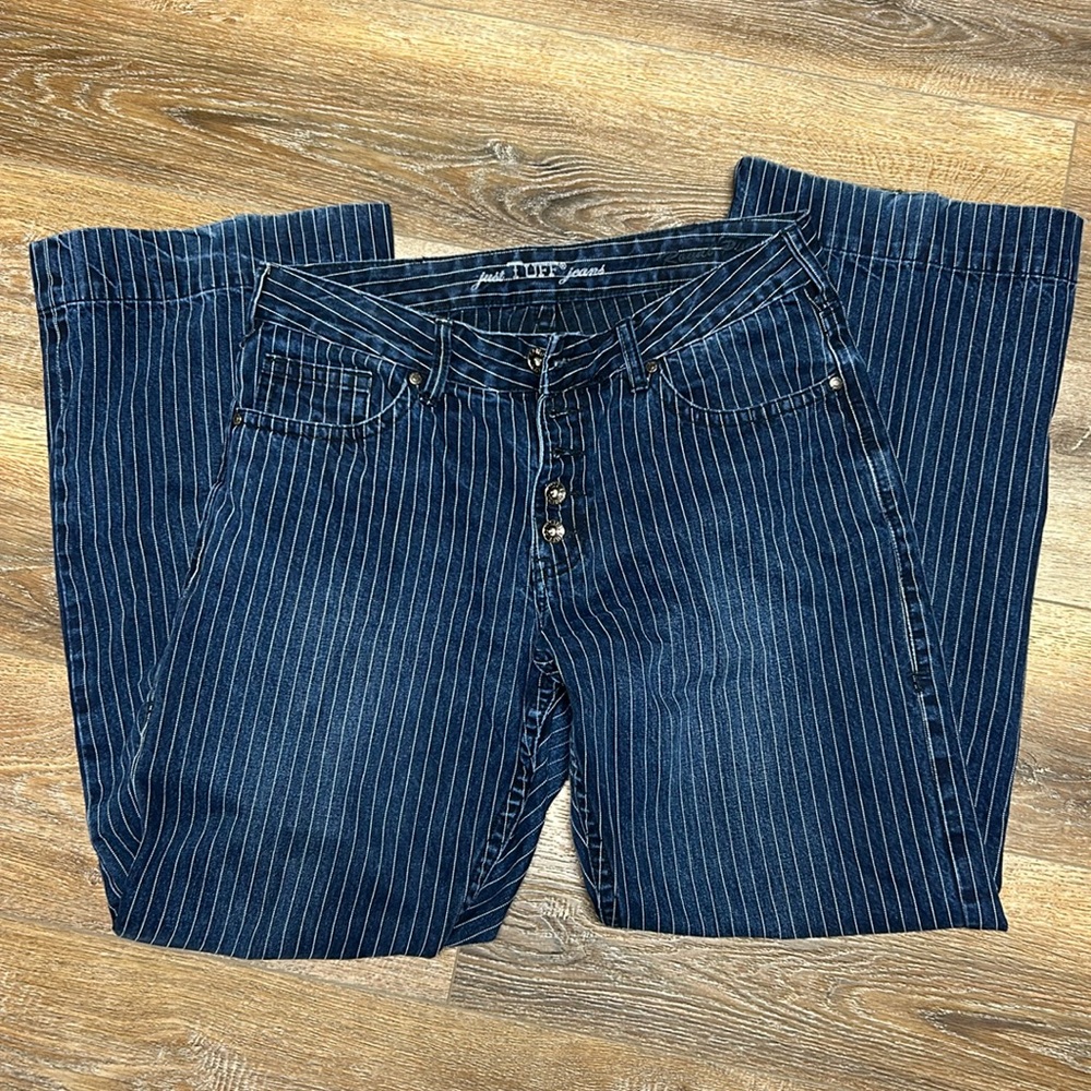 Cowgirl Tuff pinstripe trousers